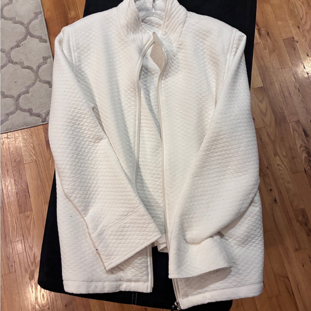 Elegant White Women's Jacket